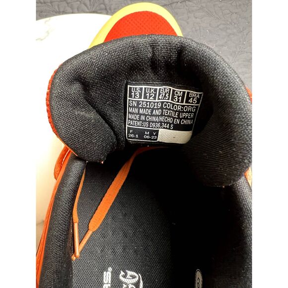 Skechers X Snoop Dogg: UNISEX GO RUN Swirl Tech - Dizzie Orange Red SZ 13: NWT - Picture 10 of 15